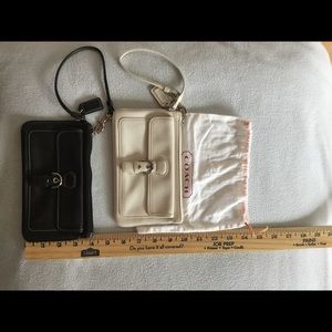 Two Coach Wristlets!